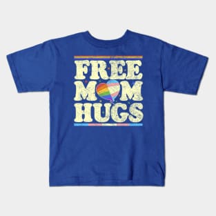 Free Mom Hugs Lgbt Pride Kids T-Shirt